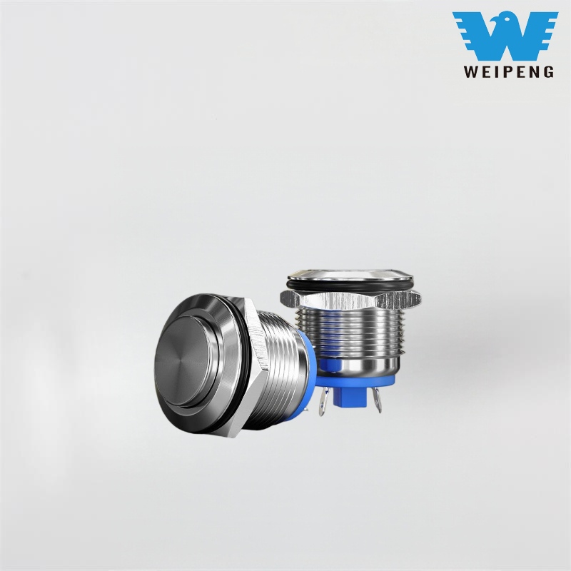 16/19மிமீ மெஷின் ஸ்டார்ட் மெட்டல் புஷ் பட்டன் ஸ்விட்ச்