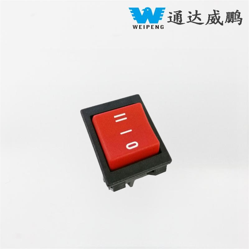 6-பின் 3-நிலை இரட்டை ரீசெட் 16A ஹை-கரண்ட் ஸ்விட்ச்