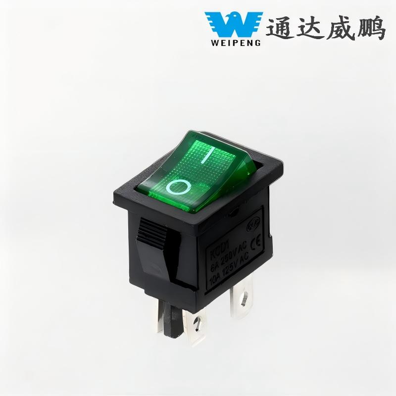 Kcd1-104 படகு வடிவ சுவிட்ச் நான்கு-முள் இரண்டு-நிலை ராக்கர் சுவிட்ச்