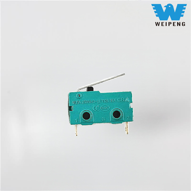 ரோலர் வகை இரண்டு முனை/மூன்று முனை 5A மைக்ரோ ஸ்விட்ச்