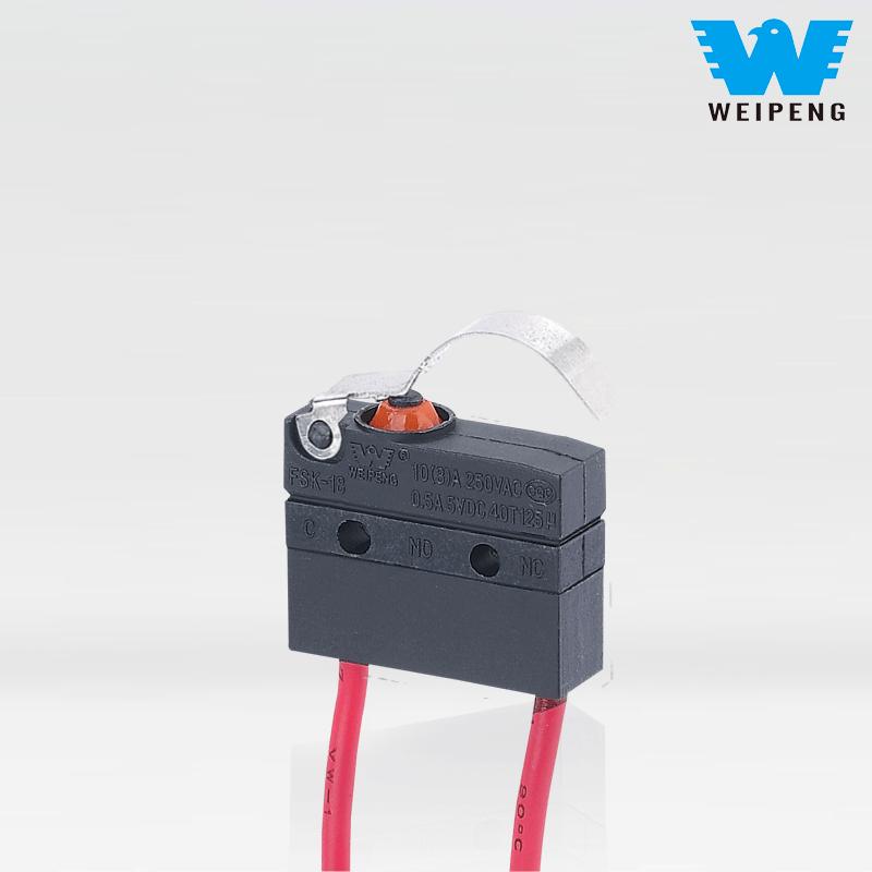 நீர்ப்புகா மைக்ரோ ஸ்விட்ச் FSK-18 WEIPENG மோட்டார் சைக்கிள் மைக்ரோ ஸ்விட்ச்